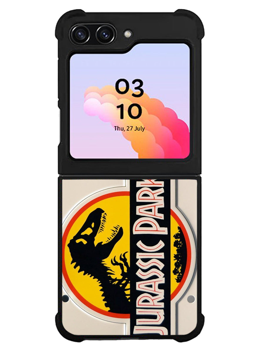 Jurassic Park Jeep License Samsung Galaxy Z Flip 5 5G 2023 Case