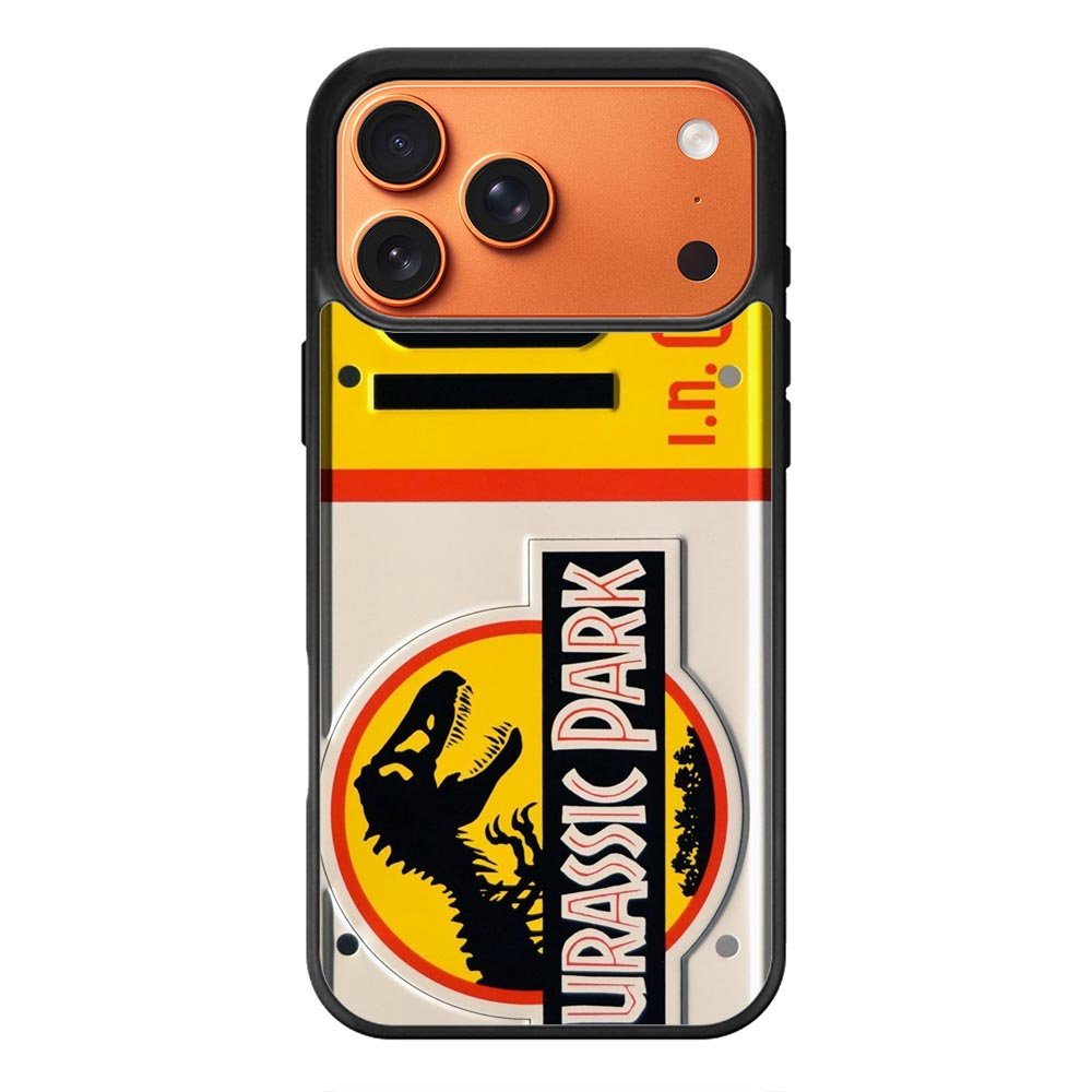 Jurassic Park Jeep License iPhone 17 Pro Case