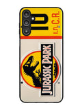 Jurassic Park Jeep License Samsung Galaxy A14 5G Case