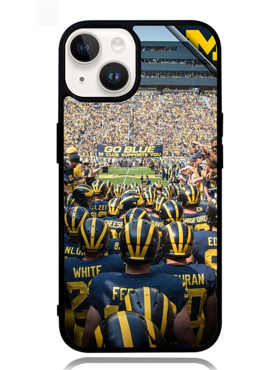 Michigan Wolverines iPhone 14 Case OV3310
