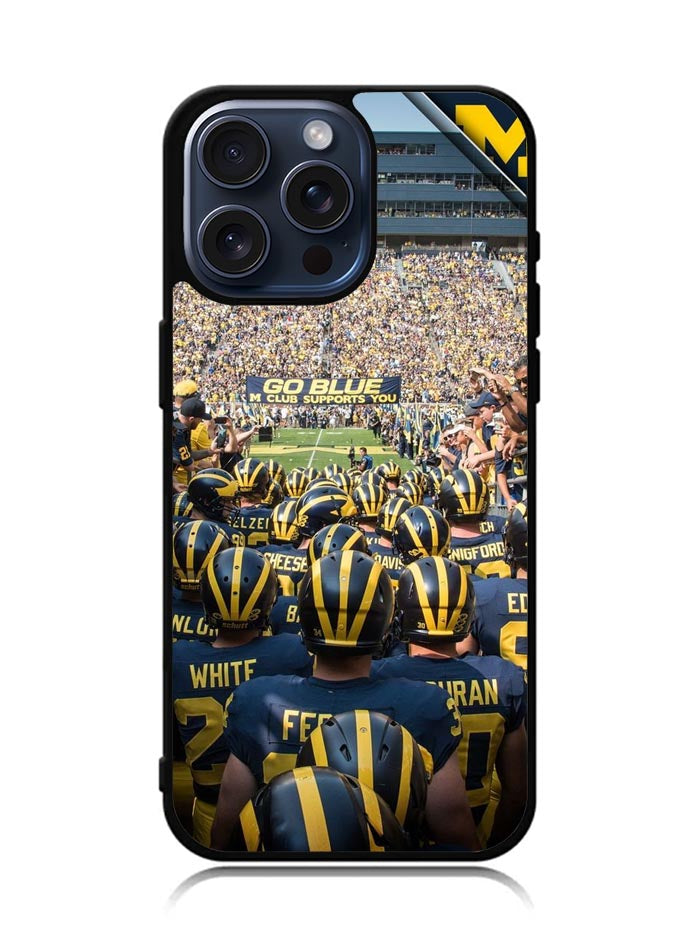 Michigan Wolverines iPhone 15 Pro Max Case OV3310