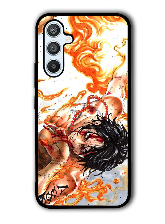 One Piece Fire Samsung Galaxy A14 5G Case QC2985