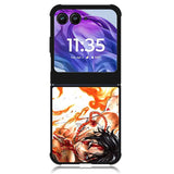 One Piece Fire Motorola Moto Razr Plus 2024 , Moto Razr+ 2024 Case OV2985