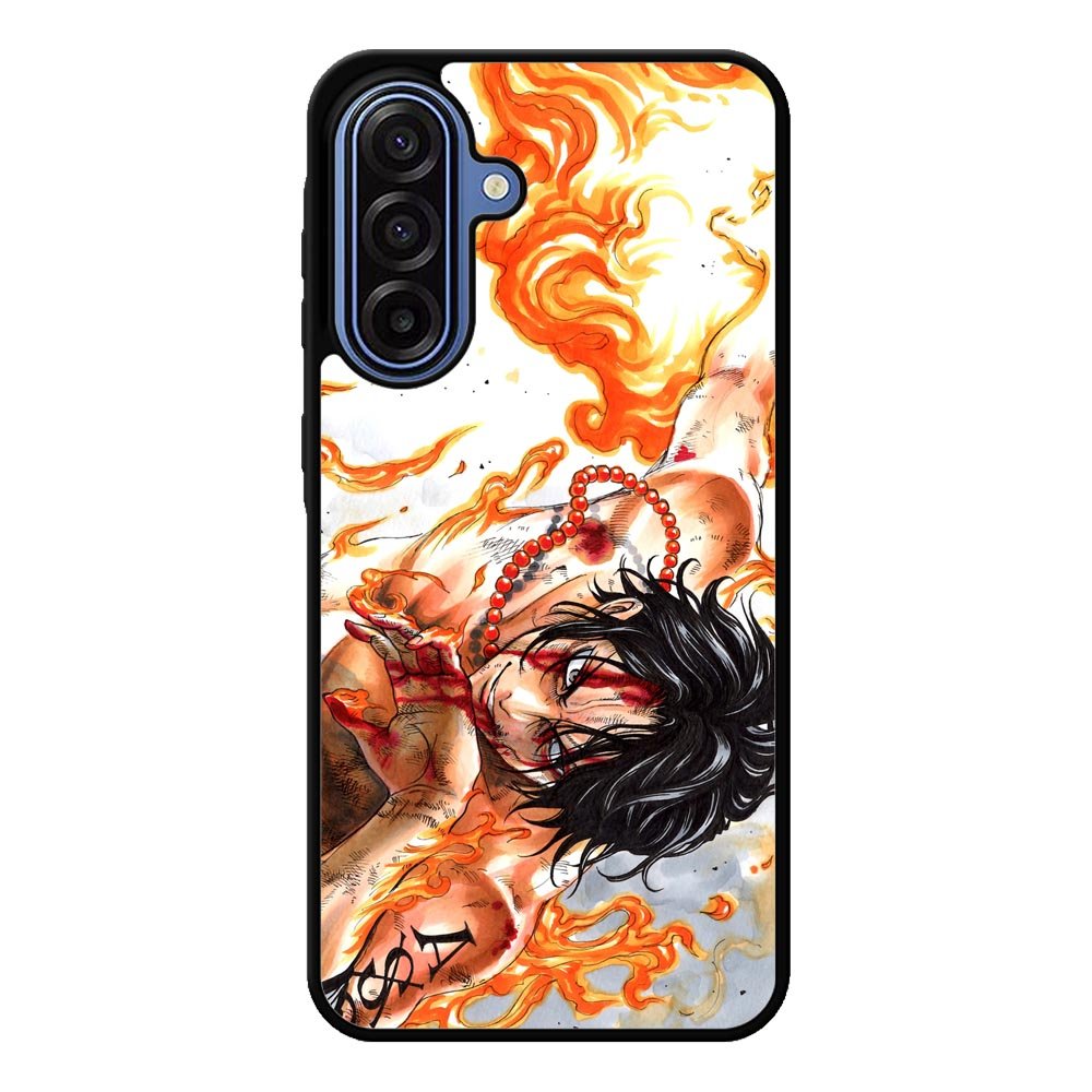 One Piece Fire Samsung Galaxy A17 Case OV2985