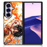One Piece Fire Samsung Galaxy Z Fold 7 Case OV2985