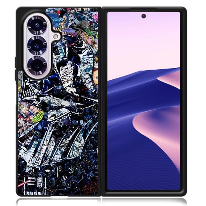 Star Wars Diamond Painting Samsung Galaxy Z Fold 7 Case OV2386