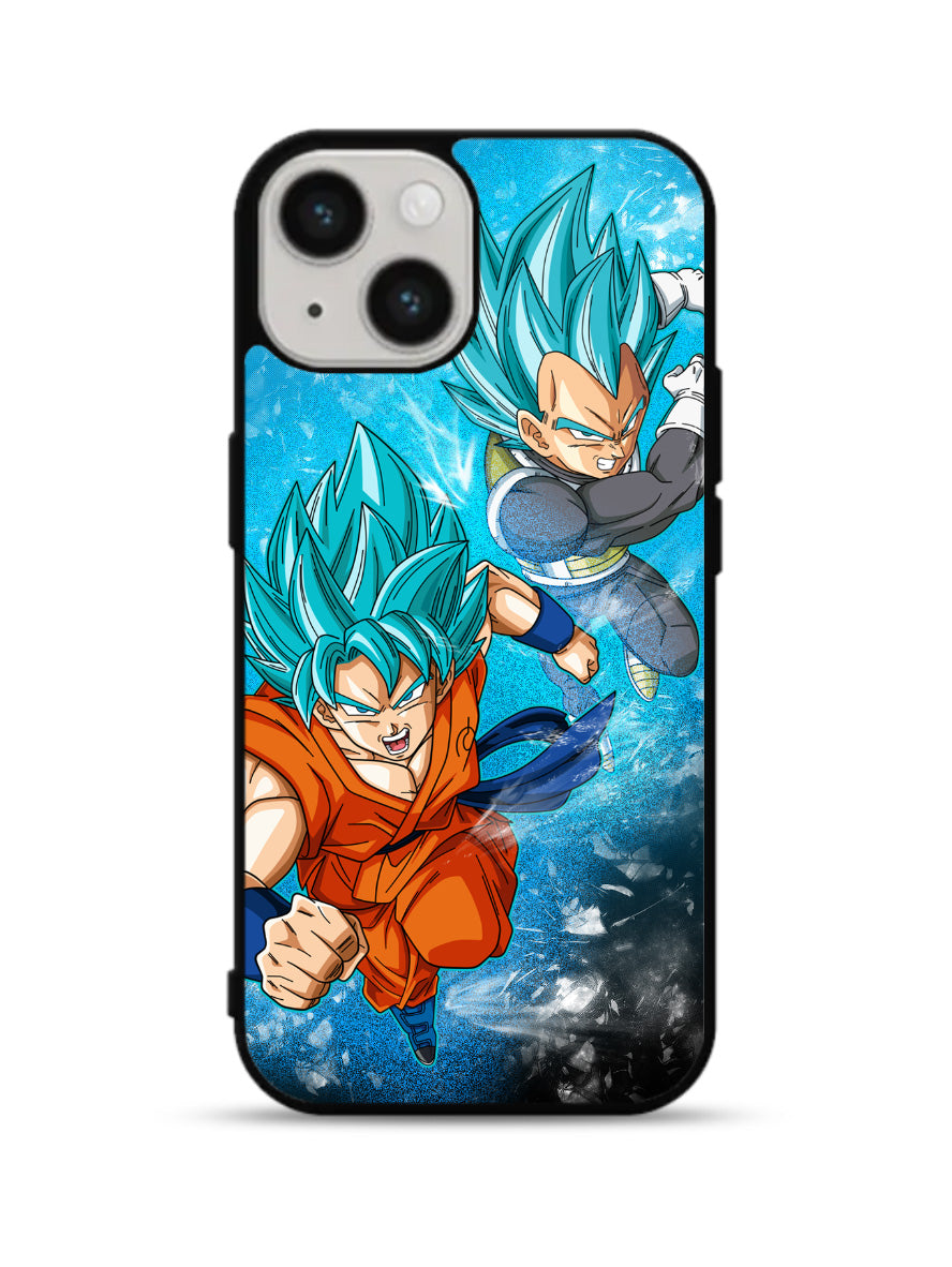 Vegeta And Goku Dragon Ball iPhone 15 Plus Case
