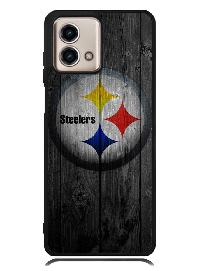 Pittsburgh Steelers Wood Motorola Moto G Stylus 5G 2023 Case OV2863