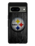 Pittsburgh Steelers Wood Google Pixel 8 Case QC2863