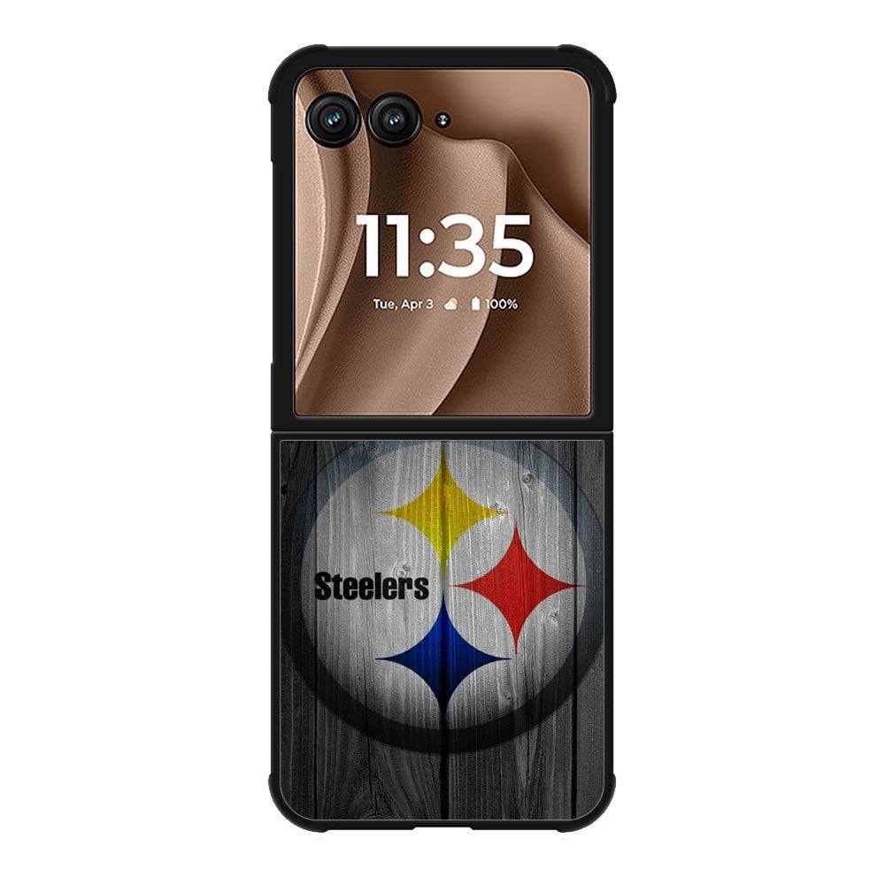 Pittsburgh Steelers Wood Motorola Moto RAZR Plus 2025 Case OV2863