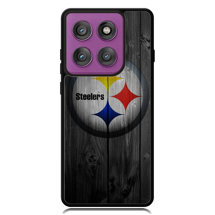 Pittsburgh Steelers Wood Motorola Moto Edge 2025 | Moto Edge 60 Fusion | Moto Edge 60 Pro Case OV2863