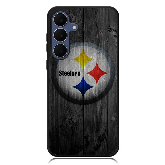 Pittsburgh Steelers Wood Samsung Galaxy S25 FE Case OV2863