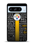 Pittsburgh Steelers Name Google Pixel 8 Pro Case QC2884
