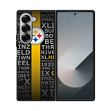 Pittsburgh Steelers Name Samsung Galaxy Z Fold 7 5G Case OV2884