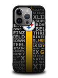 Pittsburgh Steelers Name iPhone 14 Pro Max Case QC2884