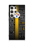 Pittsburgh Steelers Name Samsung Galaxy S23 Ultra 5G Case QC2884