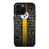 Pittsburgh Steelers Name iPhone 16 Pro Max Case OV2884