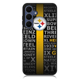 Pittsburgh Steelers Name Samsung Galaxy S25 FE Case OV2884