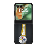 Pittsburgh Steelers Carbon Metal Motorola Moto RAZR 2025 Case OV2875