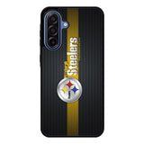 Pittsburgh Steelers Carbon Metal Samsung Galaxy A17 Case OV2875