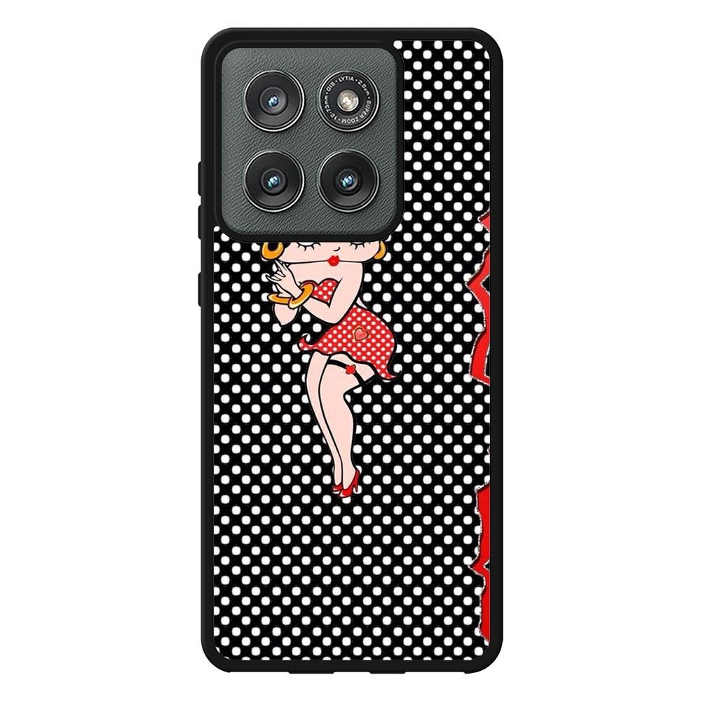 Cartoon Character Betty Boop Motorola Moto Edge 2025 Case QC4406