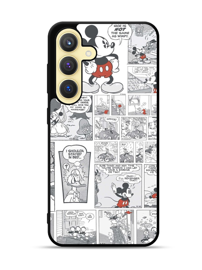 Disney Mickey Comic Cartoon Childrens Samsung Galaxy S24 FE 5G Case OV4715