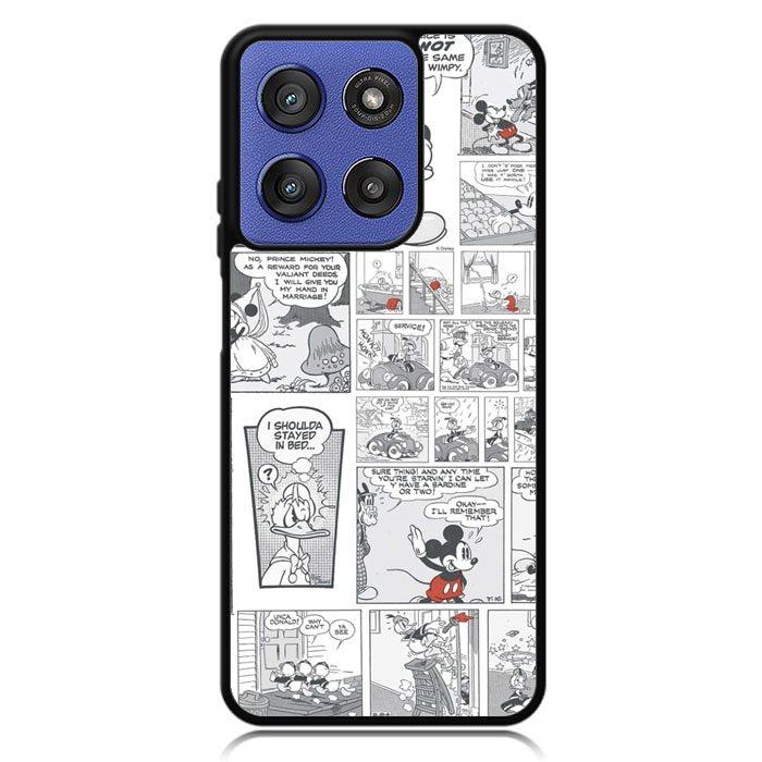 Disney Mickey Comic Cartoon Childrens Motorola Moto G Stylus 5G 2025 Case OV4715
