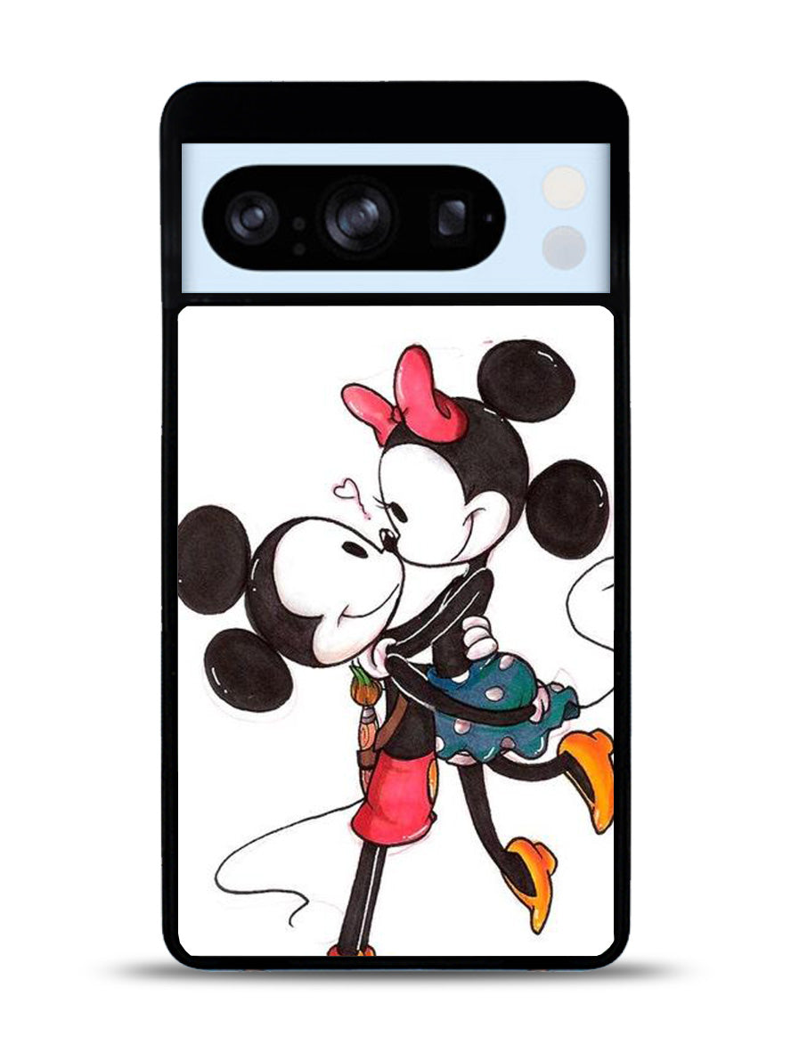 Romantic Couple Mickey Mouse Google Pixel 8 Pro Case QC2666