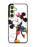 Romantic Couple Mickey Mouse Samsung Galaxy S25 Plus 5G , Samsung Galaxy S25+ 5G Case OV2666
