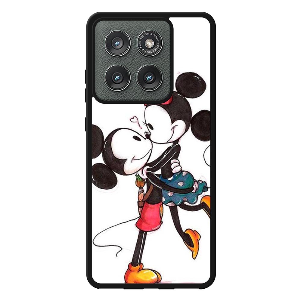 Romantic Couple Mickey Mouse Motorola Moto Edge 2025 Case QC2666