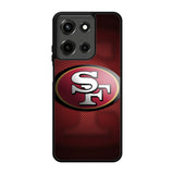 49ers logo 1st Motorola Moto G 5G 2025 Case OV6827