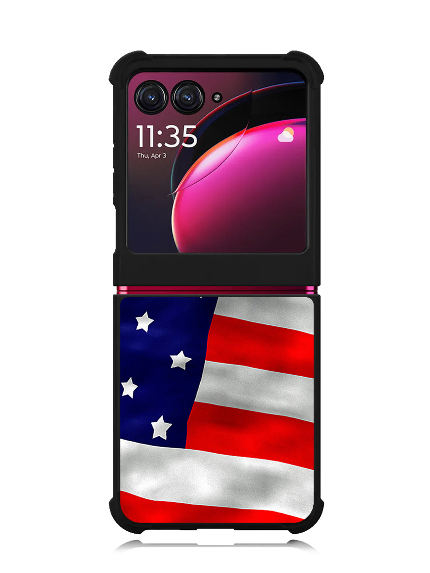 American Flag Motorola Moto Razr Plus 2023 , Moto Razr+ 2023 Case OV3785