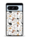 Adorable cat Google Pixel 8 Pro Case QC3724
