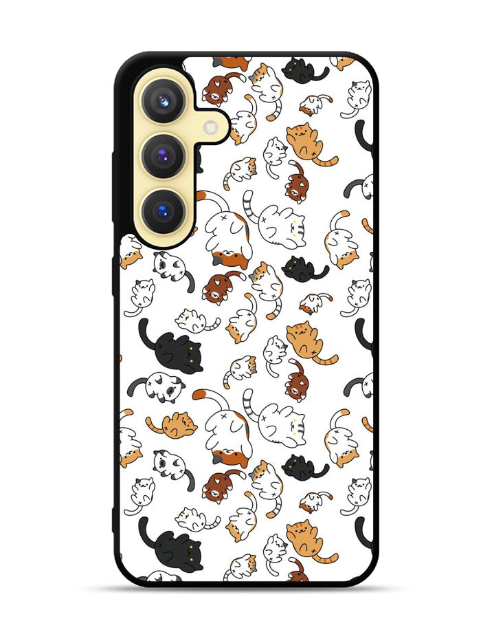 Adorable cat Samsung Galaxy S24 FE 5G Case OV3724