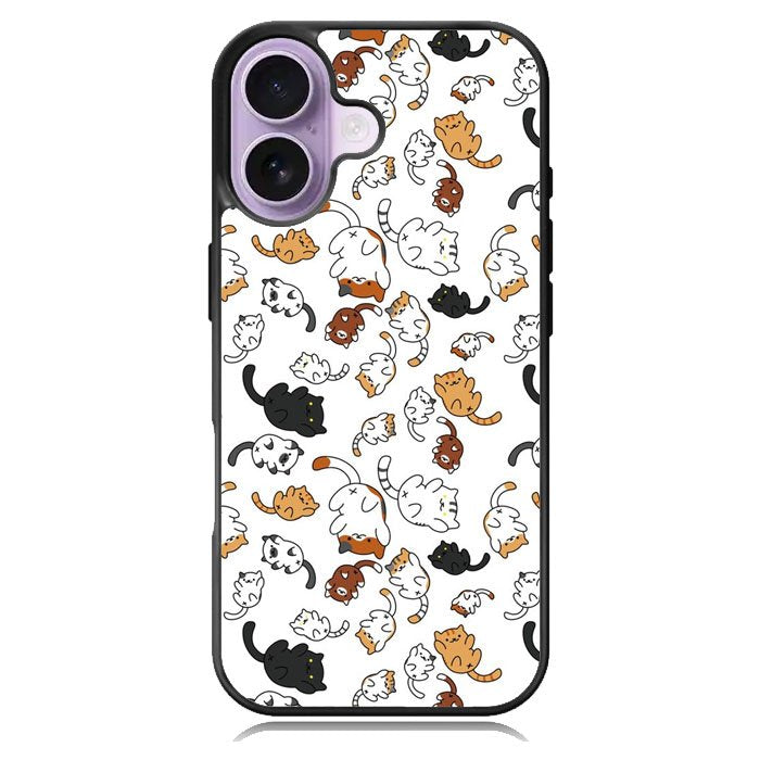 Adorable cat iPhone 17 Case OV3724