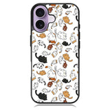 Adorable cat iPhone 17 Case OV3724