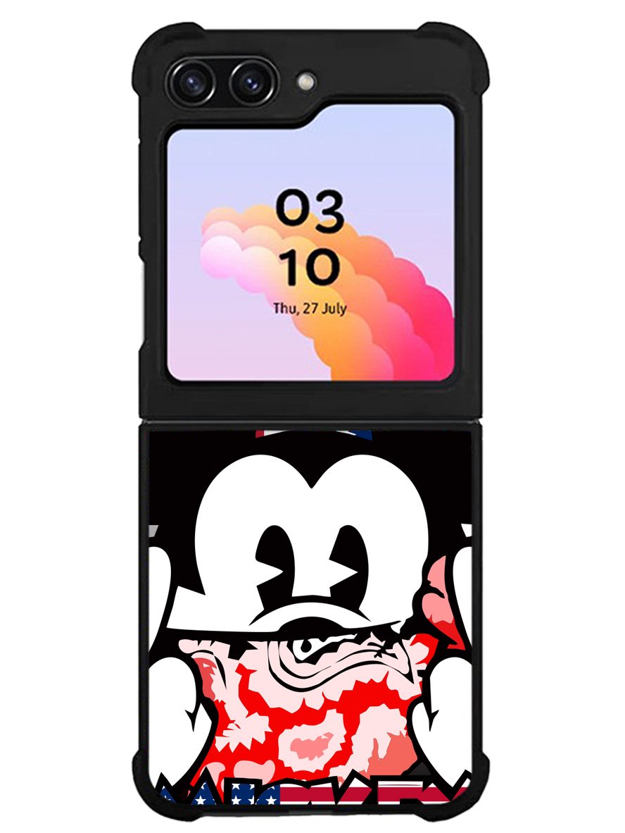 Mickey Mouse America Flag Samsung Galaxy Z Flip 5 5G 2023 Case OV3267