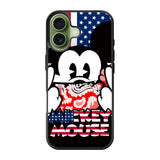 Mickey Mouse America Flag iPhone 17 Case QC3267