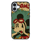 Mickey Mouse Disney Comic iPhone 16 Case QC3272