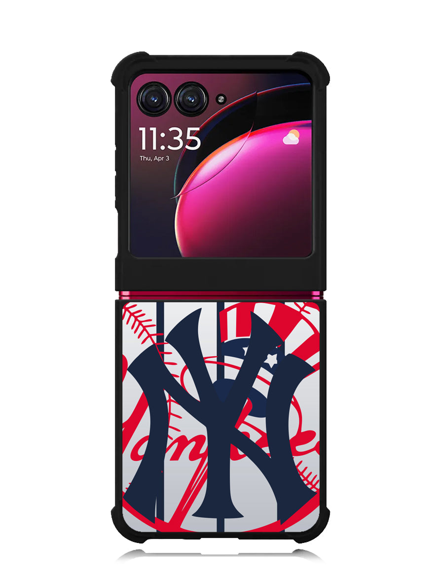New York Yankees Motorola Moto Razr Plus 2023 , Moto Razr+ 2023 Case OV3084