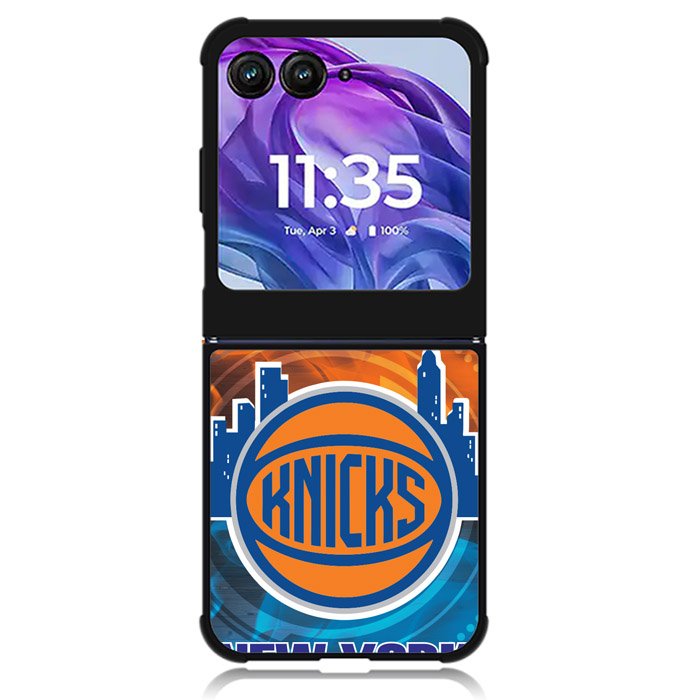 New York Knicks Wallpaper Motorola Moto Razr Plus 2024 , Moto Razr+ 2024 Case OV3075