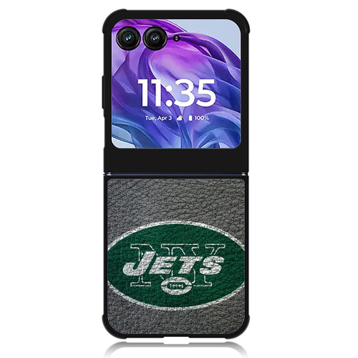 New York Jets NFL Football Motorola Moto Razr Plus 2024 , Moto Razr+ 2024 Case OV3068
