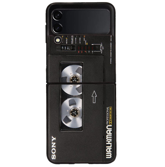 Sony Walkman Cassete Samsung Galaxy Z Flip 4 5G 2022 Case
