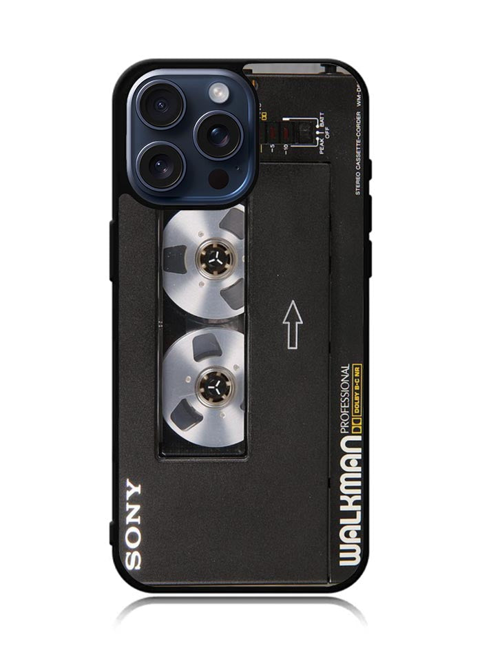 Sony Walkman Cassete iPhone 15 Pro Case OV2497