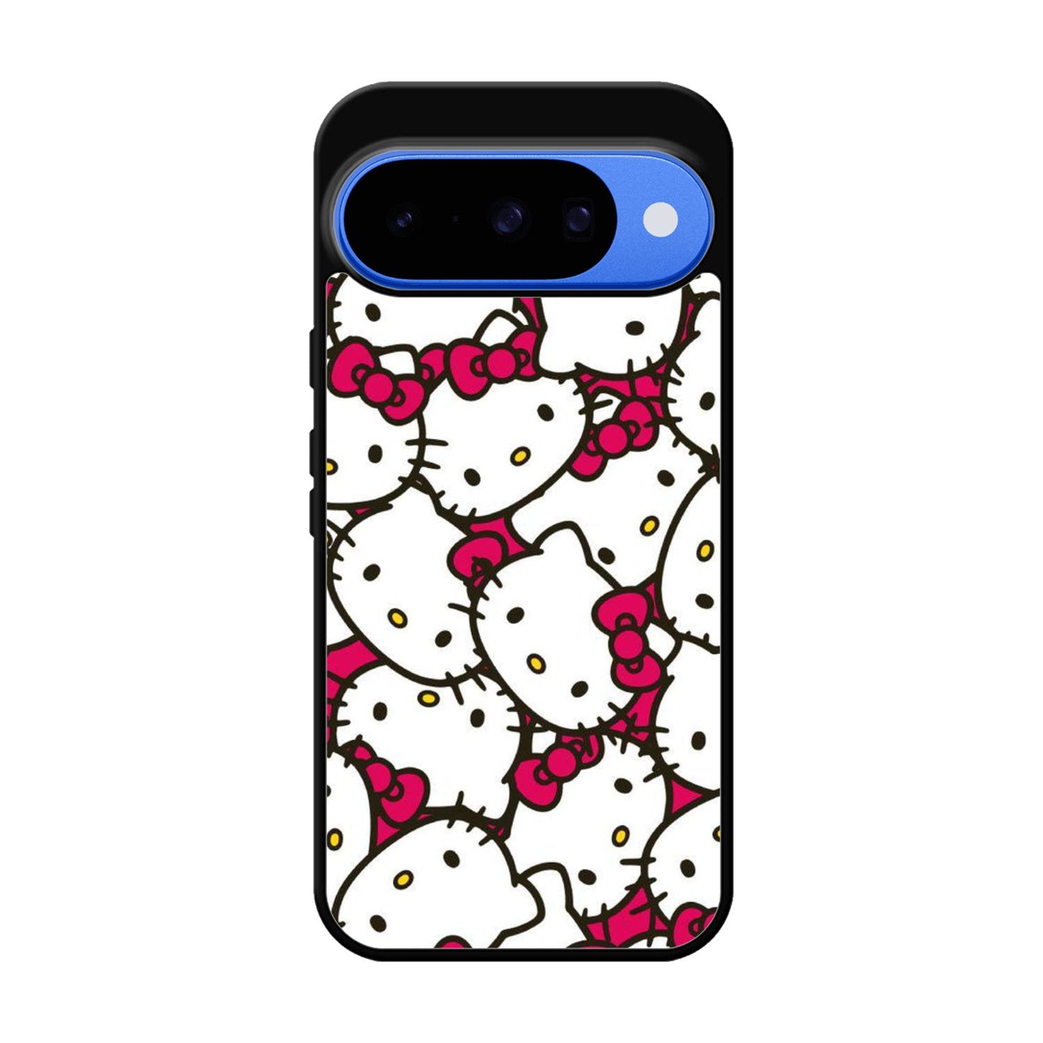 Hello Kitty Face Pattern Google Pixel 10 Case