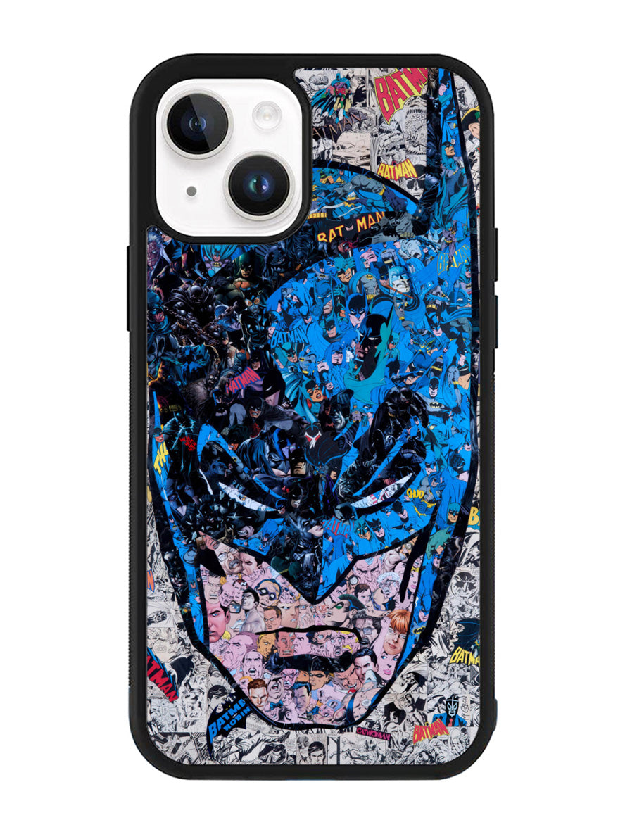Mozaic Batman Comic iPhone 14 Plus Case QC3191