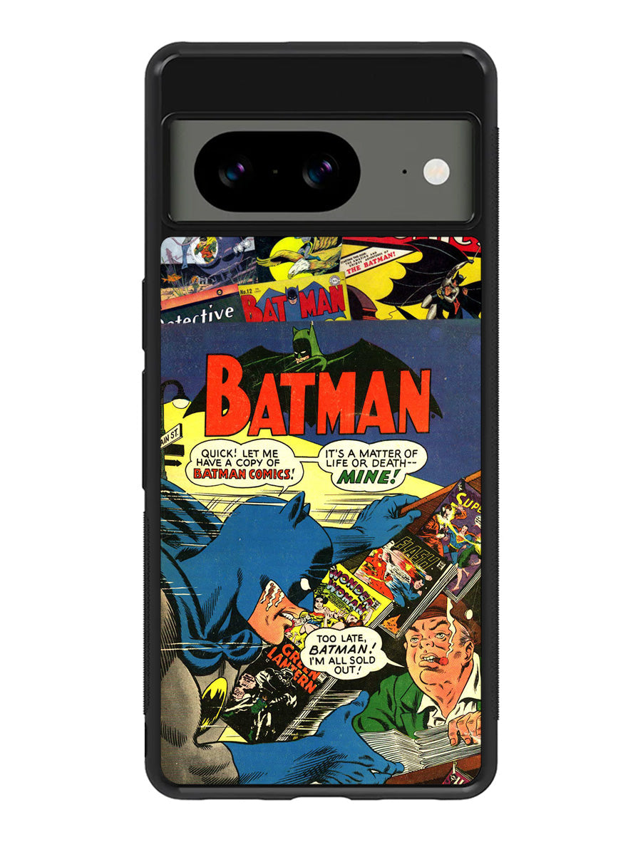 Batman Comic Art Google Pixel 8 Case QC4062