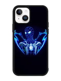 Spiderman Neon Blue iPhone 14 Case QC2480