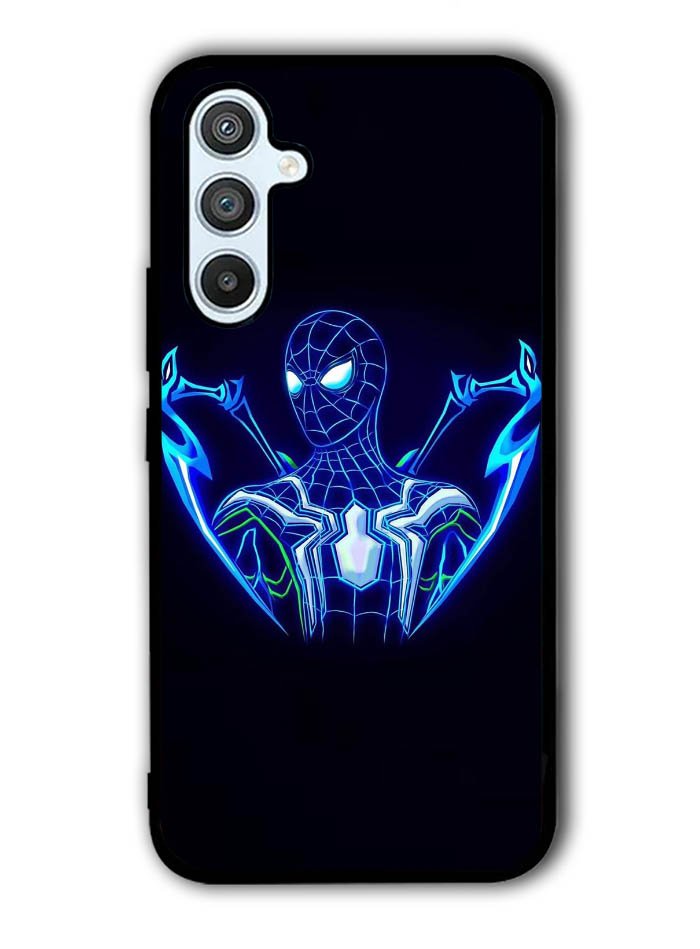 Spiderman Neon Blue Samsung Galaxy A14 5G Case QC2480