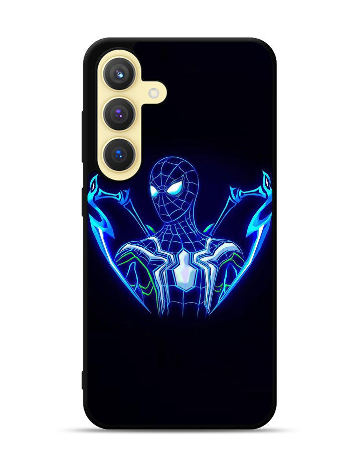 Spiderman Neon Blue Samsung Galaxy S25 Plus 5G , Samsung Galaxy S25+ 5G Case OV2480